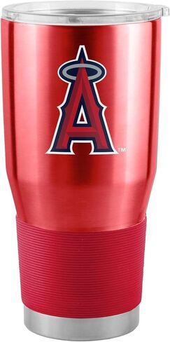 logobrands 501-S30T-1: Los Angeles Angels 30oz Full Color Gameday Stainless Tumbler in Saudi Arabia