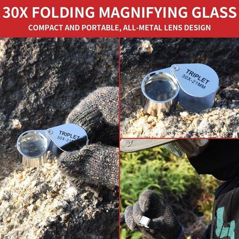 13-Piece Set - Geological Rock Pick Hammer Kit, Rockhound Field Guide - Backpack Portable Chisel and 22-Ounce Hammer Set - Suitable for gold mining, rockhounding - Gift for children and adults. (blue) in Kuwait