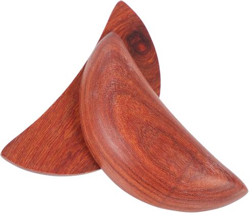 Garneck 2pcs Answers Spiritual Retro Buddhist Moon Tools Cup Yin Yang Divination Cups Wooden Cosplay Shui Chinese -shape Holy Supplies for Witch Wood Feng Ornament and Taoist in Saudi Arabia