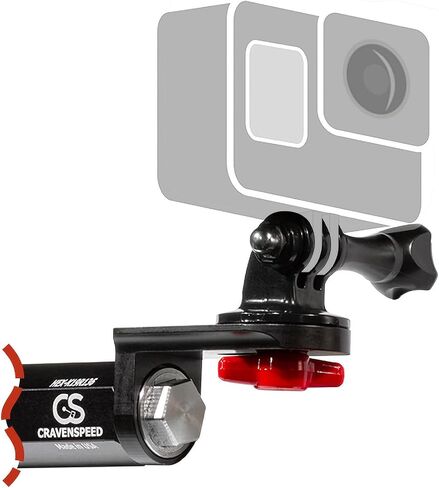 حامل خطاف سهل السحب من CravenSpeed ​​لكاميرات GoPro المتوافقة مع Mazda Miata 2016-2023 | حامل كامة عمل المصد الأمامي in Saudi Arabia