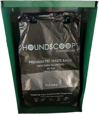 800 Count Pull-Strap Header Pet Waste Bags, 8 Header Packs of 100 Bags, Dog Waste Station Bags for HOA, Residential, XL and Strong, Easy Single Pull for Poop Station Dispensers in Saudi Arabia
