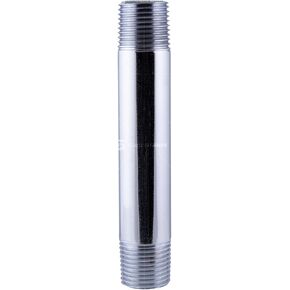 OQDI3472 1/2 Inch x 5 Inch Pipe Nipple, Chrome Plated Brass