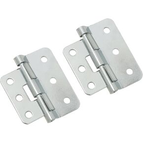 2PCS Aviation Case Hinge Side Opening Door 6 Holes Removable Hinge 2.28x2 inch Support Folding Hinge Cold Rolled Plate Alloy for Flight Cases Doors Tool Cases Aluminum Cases Gauge Cases Chassis
