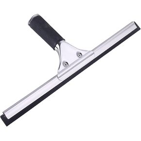 1 Pack Stainless 13.7 Inch Water Wiper, Widely Used for Bathroom and Home Window, Mirror Squeegee, Glass Door, Tile Wall and Car Glass (1)