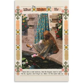 BCGTOSGF Florence And The Machine 3 Canvas Poster Bedroom Decoration Landscape Office Valentine's Birthday Gift Unframe-style12x18inch(30x45cm)