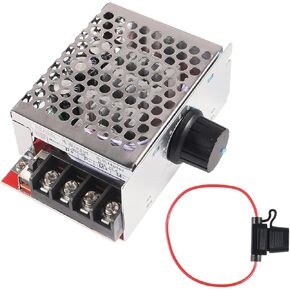 Controller 30A PWM DC Motor Speed Controller Switch 12V-60V, Children's Car Modification with 30 Amp Fuse