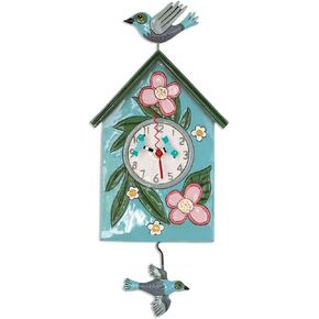 Allen Designs P1994 Swinging Pendulum Birdhouse Design Blessed Nest 8 inches X 16.5 inches …