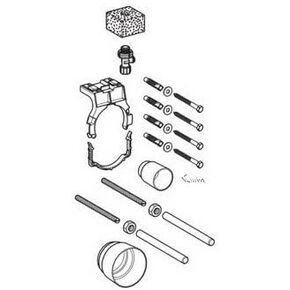 Geberit 242.314.00.1; ; assembly parts duofix up320 us