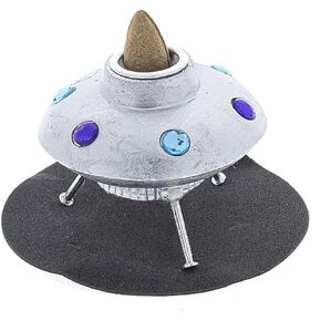 Space Ship Backflow Incense Burner - 2"