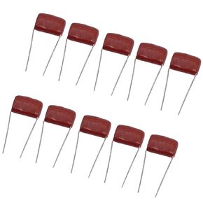 10pcs CBB Metallized Film Capacitor 0.0022uf 2.2nf 2200pf 222J 1000V 1KV