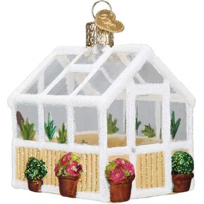 Old World Christmas Greenhouse Glass Blown Ornaments for Christmas Tree