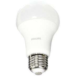 فيليبس 461961 100 واط مكافئ A19 LED لمبة إضاءة بيضاء ناعمة 2 عبوة