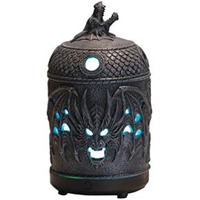 Pacific Giftware Fantasy Dragon Aroma Diffuser with Light Home Decor Statue Figurine