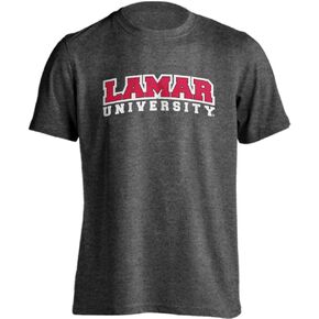 Lamar University Cardinals Classic Arch Campus Short Sleeve T-Shirt
