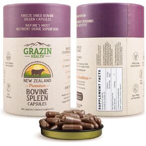 Grazin Health - Grass Fed Beef Tallow Capsules (30 Day Supply)