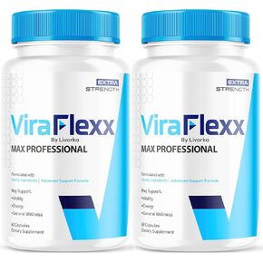 (2 Pack) ViraFlexx Capsules, ViraFlexx Advanced Formula Pills (120 Capsules)
