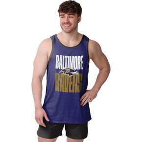 FOCO Men's NFL Team Logo Fashion Shirt Sleeveless Top