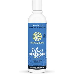 Fulvic Acid Complex All Natural Supports Skin Health | 8 oz Silver Strength by Sunwarrior
