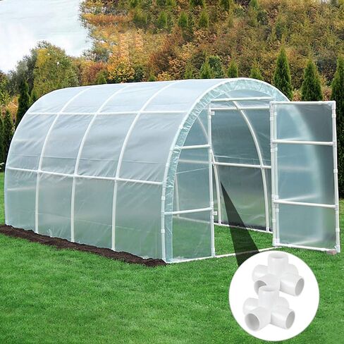 12 Pack 5 Way Pvc Fitting 1 inch Furniture PVC Fittings 5-Way Furnitures PVC Fittings 1 inch PVC Corner Fittings Connector for Building PVC Furniture Greenhouse Shed Pipe Fittings Tent Connection in Saudi Arabia
