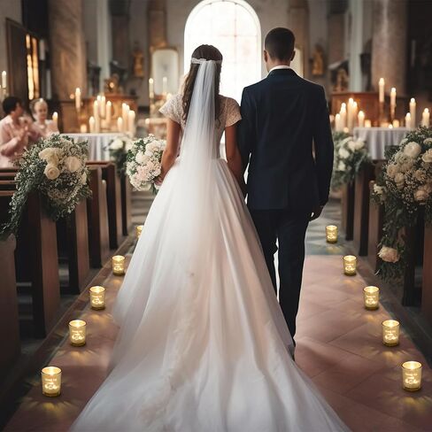 Hushee 48 مجموعة حاملات شموع الزفاف الذهبية السائبة السيد السيدة حاملي الشموع نذري شكرًا لقدومك حامل شموع زجاجية بالجملة جرة شموع الزفاف لحفلات الزفاف وحفلات الزفاف وديكور طاولة المنزل in Kuwait