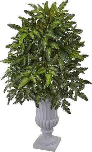 Nearly Natural 6887 33" Bracken Fern with Decorative Planter in Saudi Arabia
