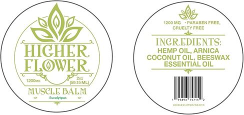 Hemp Muscle Balm 1200 mgs (Eucalyptus) in Saudi Arabia