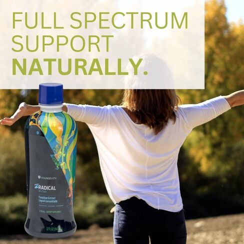 Youngevity ZRadical™ Fucoidan - Pure Organic Maritech Fucoidan Extract & Cofactors (Vitamin C, B12, B6, Dragonfruit, Wolfberry, Milk Thistle +) - Immune Support - Super Antioxidant (32 Fl Oz) in Kuwait