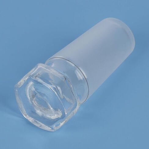 1-Pack Glass Hex Head Hollow Glass Stopper, Hexagonal Head Glass Hollow Stopper for 19/22 Outer Joint Glass with Closed Bottom in Saudi Arabia