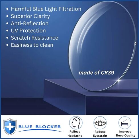 ProEyes Fornax, Progressive Multifocal Blue Light Blocking Lightweight Readers, Anti-Reflective Resin Lens, 0 Power on Top Lens (Brown, 1.75 x) in Saudi Arabia