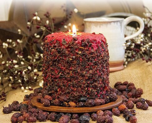 Warm Glow Candle Company 5'' Hand Dipped Country Fresh Hearth Candle (Pumpkin Crumb) in Saudi Arabia