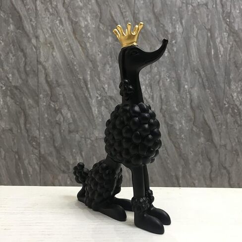 تمثال بودل أسود من Artgenius Golden Crown، صغير (أسود) in Saudi Arabia