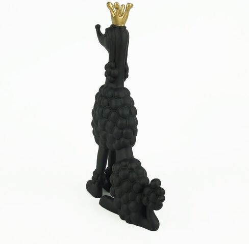 تمثال بودل أسود من Artgenius Golden Crown، صغير (أسود) in Saudi Arabia