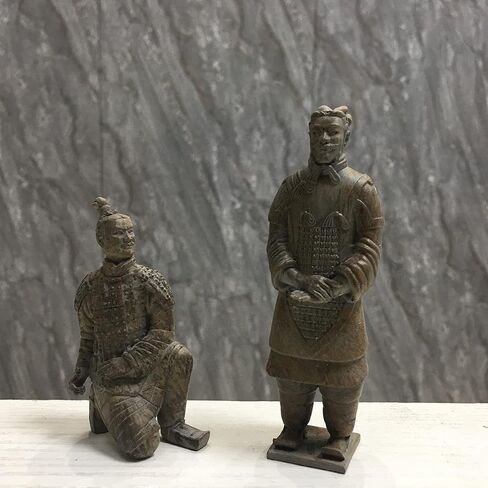 تمثال Artgenius Collectibles Terracotta Warriors تمثال مصنوع يدويًا من Terracotta Warriors هدية مغناطيسية (4.4 بوصة) in Kuwait