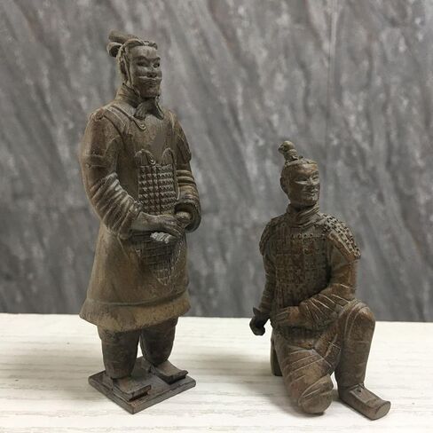 تمثال Artgenius Collectibles Terracotta Warriors تمثال مصنوع يدويًا من Terracotta Warriors هدية مغناطيسية (4.4 بوصة) in Kuwait