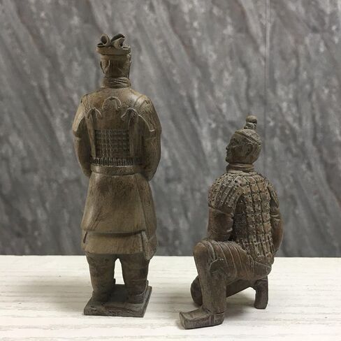 تمثال Artgenius Collectibles Terracotta Warriors تمثال مصنوع يدويًا من Terracotta Warriors هدية مغناطيسية (4.4 بوصة) in Kuwait