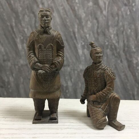 تمثال Artgenius Collectibles Terracotta Warriors تمثال مصنوع يدويًا من Terracotta Warriors هدية مغناطيسية (4.4 بوصة) in Kuwait