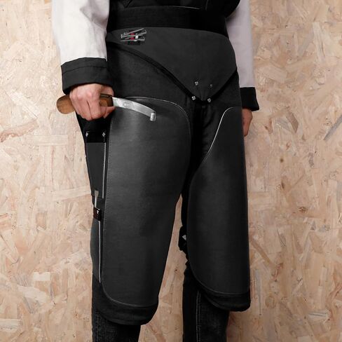 زيلارمان مريلة فارير من قماش الشمع الجاف والجلد الطبيعي مع جيبين للاظافر وجيب مغناطيسي للمزارع والتربية والاسطبلات in Kuwait