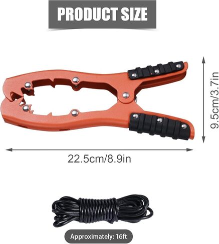 SAVITA Kayak Grip Anchor, Kayak Fishing Accessories Equipment Kayak Brush Gripper Brush Clamp Anchor with Teeth Rubber Grips for Kayaking Boat Canoe in Saudi Arabia