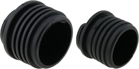 heyous 8PCS Kayak Scapper Plug Kit Universal Kayak Scapper Plug Kit Kayak Marine Boat Plug Bug Marine Boat Scapper Stoppers Plugs Bungs Replacement for Kayak Canoe Boat Drain Holes, Black in Saudi Arabia
