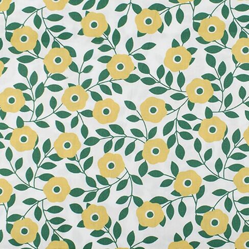 Lemon Fish Cat Print Cotton Fabric Fat Quarter Bundles - Soft Quilting Fabric Material for Sewing, Crafts, Pet, Bags, Upholstery, and Doll Clothes, 6 pcs 15.7" x 19.7" Pre Cut in Kuwait