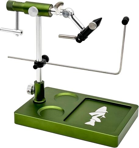 Nirvana V2 Rotary Fly Tying Vise with Travel Base - Now with Improved Jaws, Joints, and More functionality in Kuwait