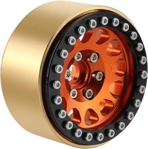 EPINON 110 جرام/قطعة نحاس 1.9 عجلات خرزية حلقة داخلية تناسب 1.9 بوصة حافة عجلة RC عجلة موازنة لـ 1/10 TRX4 TRX6 محوري SCX10 Capra Redcat GEN7 GEN8 VS4-10 RC الزاحف (4 قطع نحاس) in Saudi Arabia