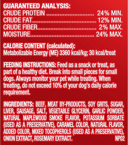 Pup-Peroni Beef Brisket, Hickory Smoke Flavor Dog Treats, 5.6 Ounce (Pack of 8) in Kuwait