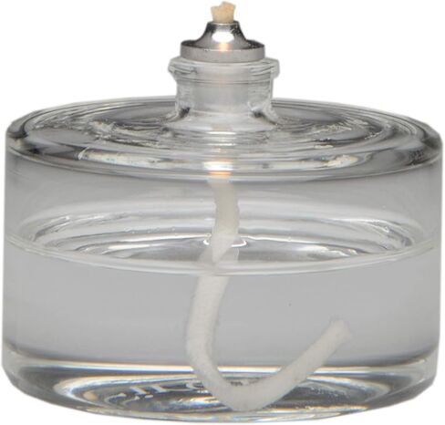 Firefly 3-Ounce Refillable Glass Liquid Candle - Votive Size Emergency Candles - Replacement for Liquid Paraffin Disposable Fuel Cells - Great Emergency Candles. in Saudi Arabia