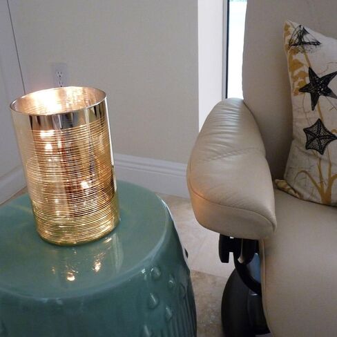 Firefly 3-Ounce Refillable Glass Liquid Candle - Votive Size Emergency Candles - Replacement for Liquid Paraffin Disposable Fuel Cells - Great Emergency Candles. in Saudi Arabia