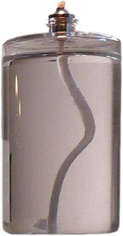 Firefly 3-Ounce Refillable Glass Liquid Candle - Votive Size Emergency Candles - Replacement for Liquid Paraffin Disposable Fuel Cells - Great Emergency Candles. in Saudi Arabia