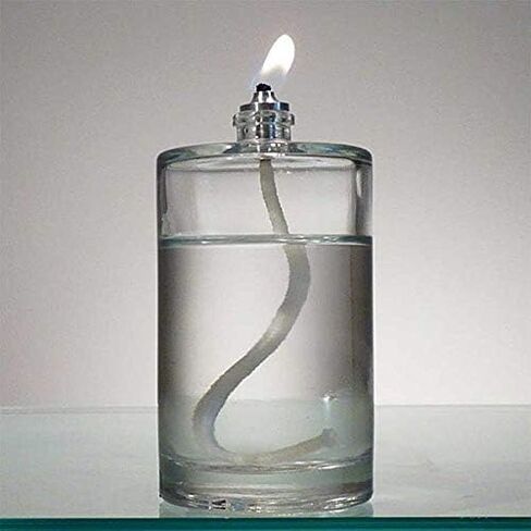 Firefly 3-Ounce Refillable Glass Liquid Candle - Votive Size Emergency Candles - Replacement for Liquid Paraffin Disposable Fuel Cells - Great Emergency Candles. in Saudi Arabia