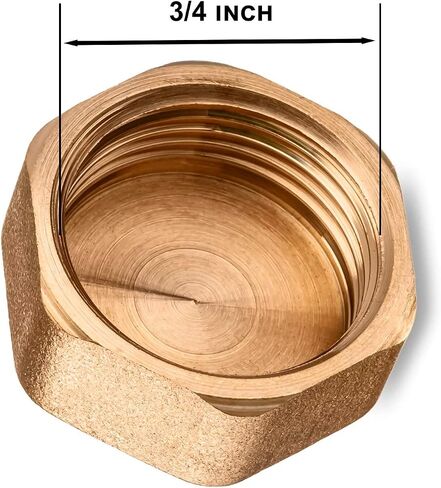 غطاء غطاء أنبوب نحاسي 3/4 بوصة غطاء أنبوب نحاسي أنثى NPT 3/4 بوصة in Saudi Arabia