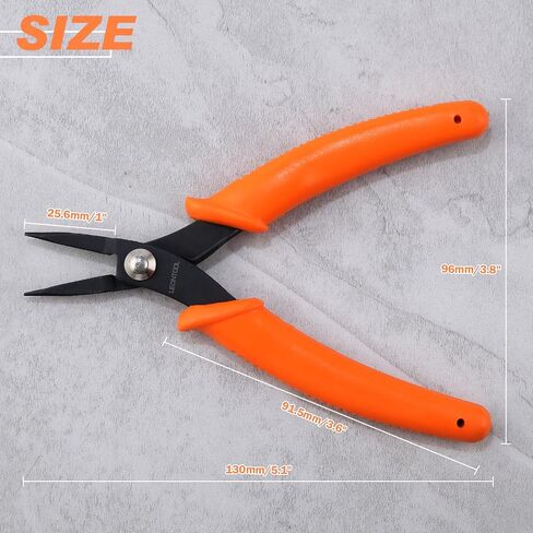 5-Inch Round Nose Pliers Specialty Pointed Nose Tweezer Nose Plier in Kuwait