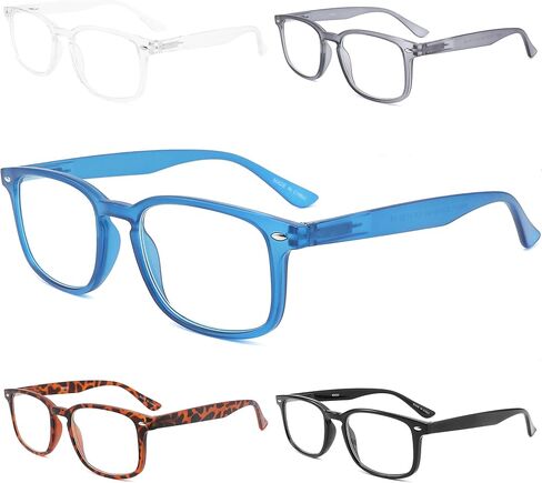Stylish Cateye Reading Glasses, Large Frame Oversized Reader Sunglass with Fashion Eyeglasses Chain Portable for Women in Kuwait